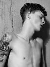 ashley stymest skull tattoo on arm